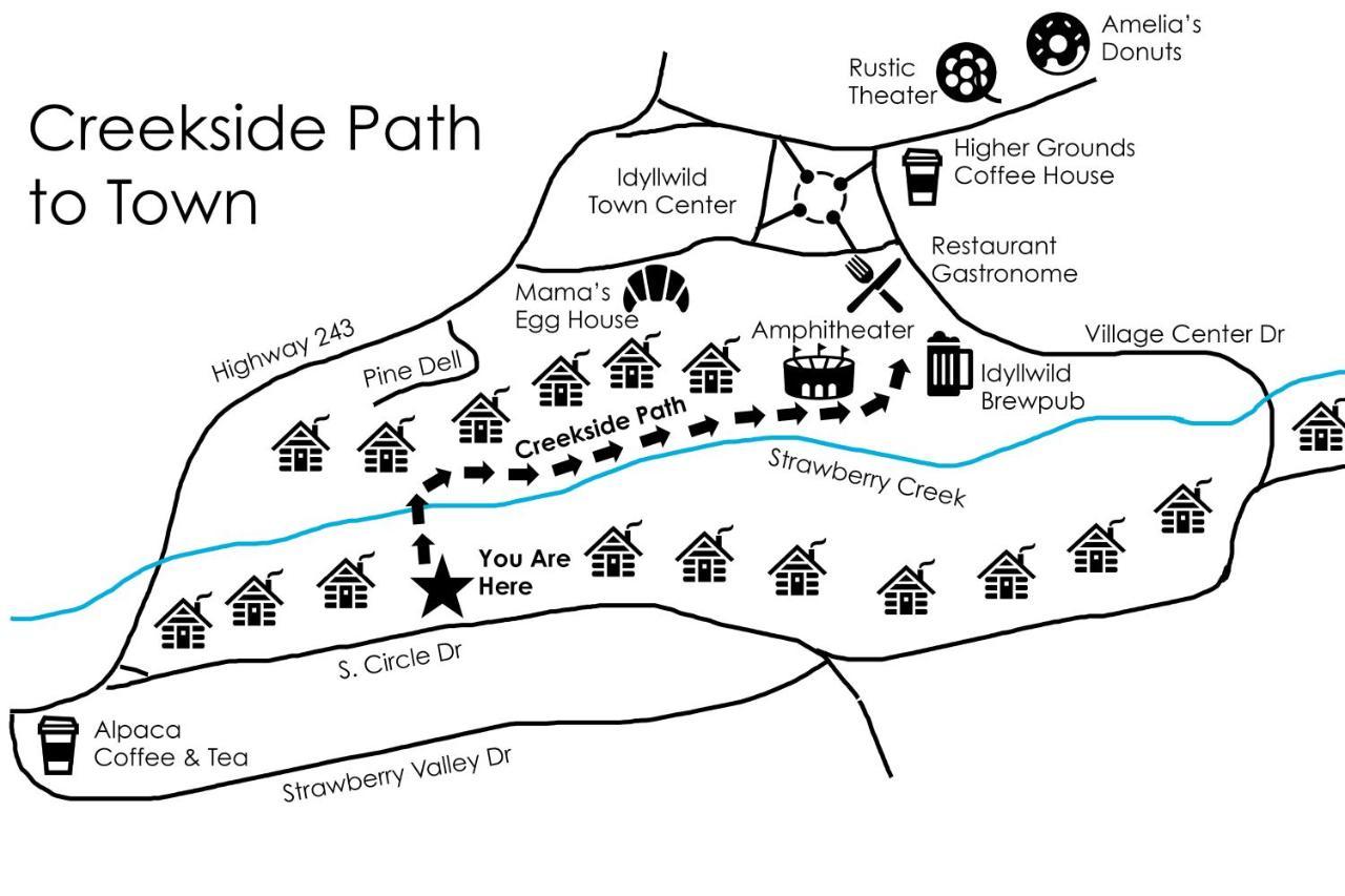 Creekside Cabin 호텔 아이딜와일드 외부 사진